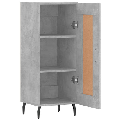 vidaXL Sideboard Concrete Grey 34.5x34x90 cm Engineered Wood