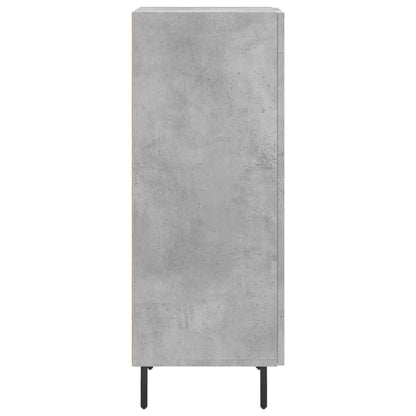 vidaXL Sideboard Concrete Grey 34.5x34x90 cm Engineered Wood