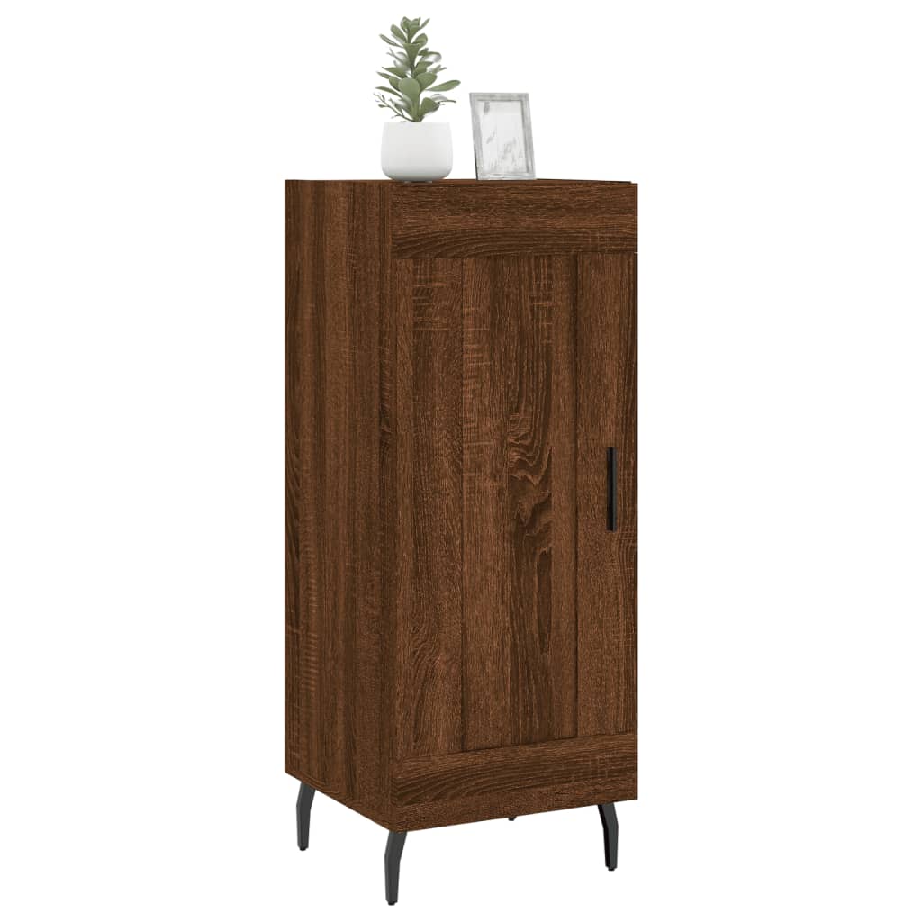 vidaXL Sideboard Brown Oak 34.5x34x90 cm Engineered Wood