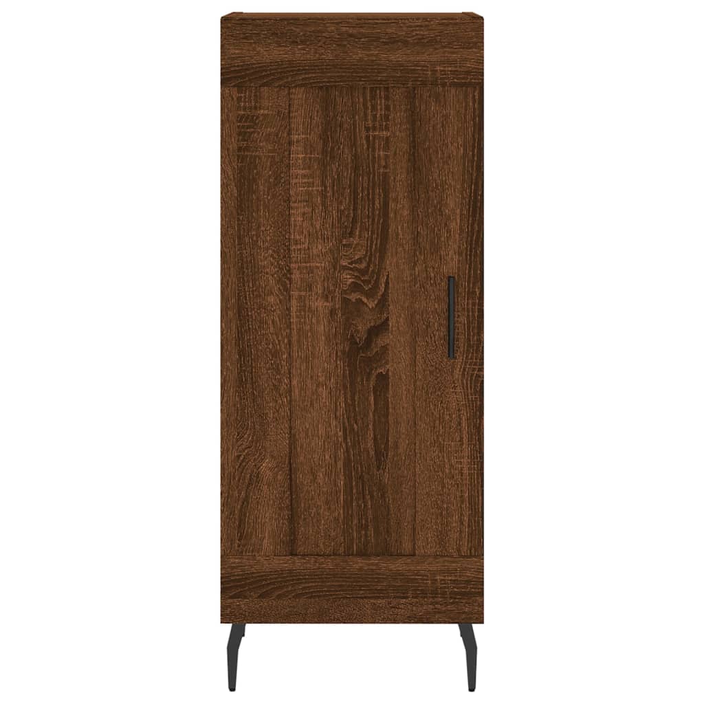 vidaXL Sideboard Brown Oak 34.5x34x90 cm Engineered Wood