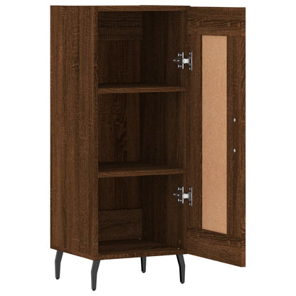 vidaXL Sideboard Brown Oak 34.5x34x90 cm Engineered Wood