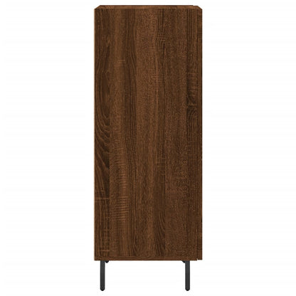 vidaXL Sideboard Brown Oak 34.5x34x90 cm Engineered Wood