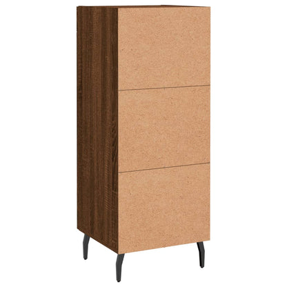 vidaXL Sideboard Brown Oak 34.5x34x90 cm Engineered Wood