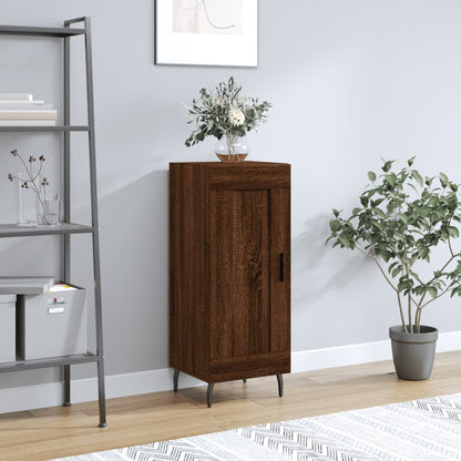vidaXL Sideboard Brown Oak 34.5x34x90 cm Engineered Wood