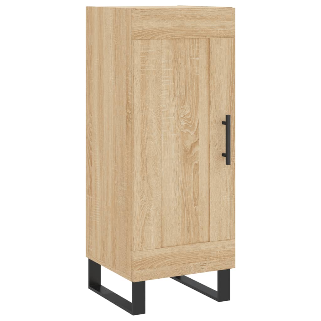 vidaXL Sideboard Sonoma Oak 34,5x34x90 cm Engineered Wood