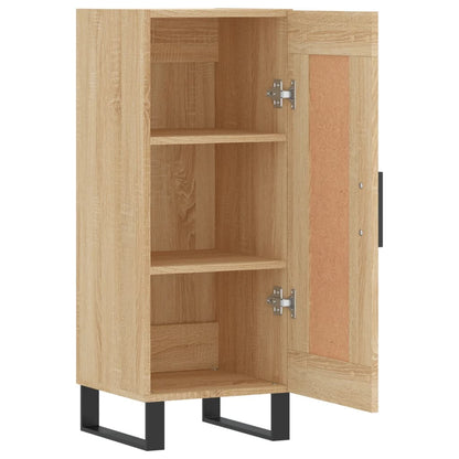 vidaXL Sideboard Sonoma Oak 34,5x34x90 cm Engineered Wood