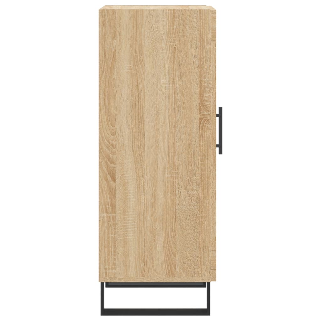 vidaXL Sideboard Sonoma Oak 34.5x34x90 cm Engineered Wood