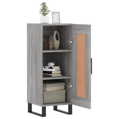 vidaXL Sideboard Grey Sonoma 34.5x34x90 cm Engineered Wood