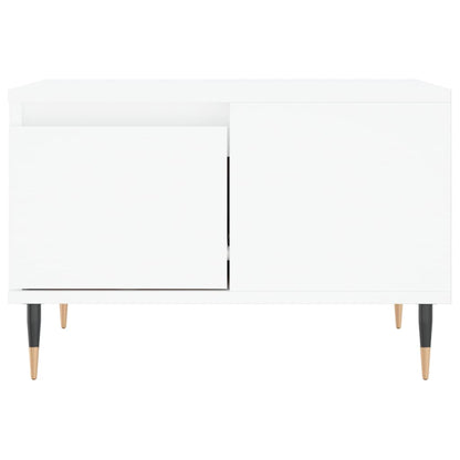 vidaXL Coffee Table White 55x55x36,5 cm Engineered Wood