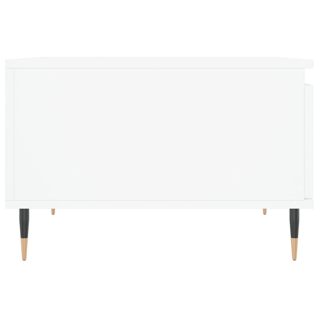 vidaXL Coffee Table White 55x55x36,5 cm Engineered Wood