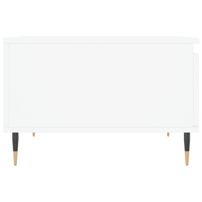 vidaXL Coffee Table White 55x55x36,5 cm Engineered Wood