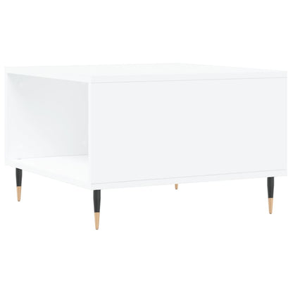 vidaXL Coffee Table White 55x55x36,5 cm Engineered Wood