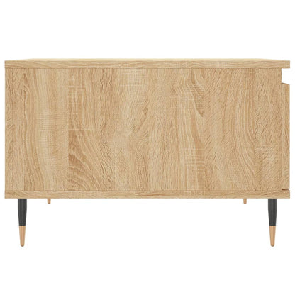 vidaXL Coffee Table Sonoma Oak 55x55x36.5 cm Engineered Wood