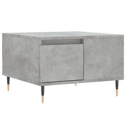 vidaXL Coffee Table Concrete Grey 55x55x36,5 cm Engineered Wood