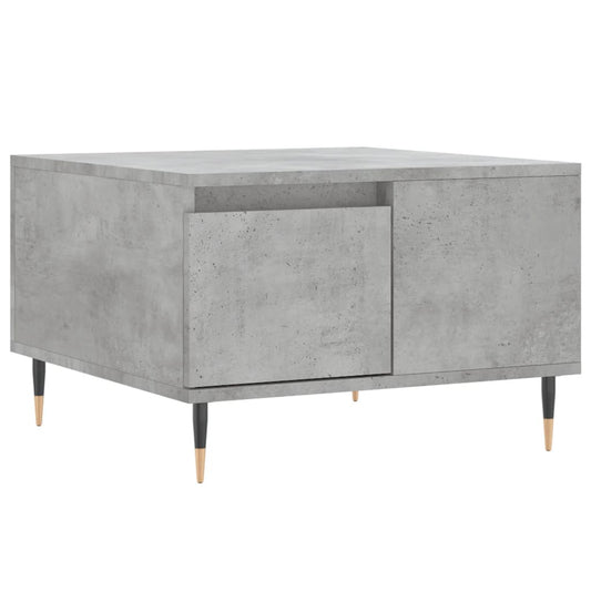 vidaXL Coffee Table Concrete Grey 55x55x36,5 cm Engineered Wood