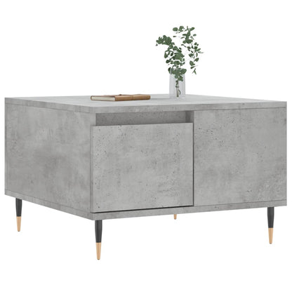 vidaXL Coffee Table Concrete Grey 55x55x36,5 cm Engineered Wood