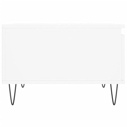 vidaXL Coffee Table White 55x55x36.5 cm Engineered Wood