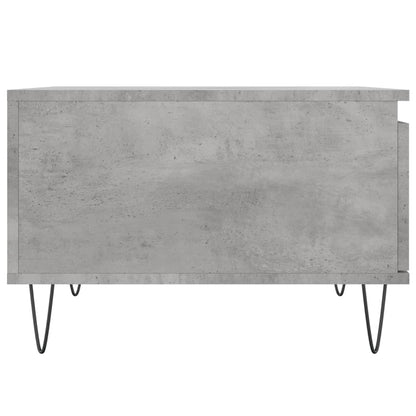 vidaXL Coffee Table Concrete Grey 55x55x36.5 cm Engineered Wood