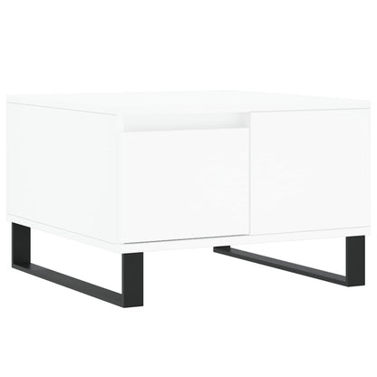 vidaXL Coffee Table White 55x55x36,5 cm Engineered Wood