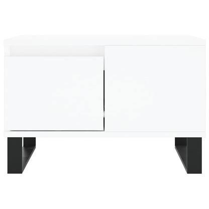 vidaXL Coffee Table White 55x55x36,5 cm Engineered Wood