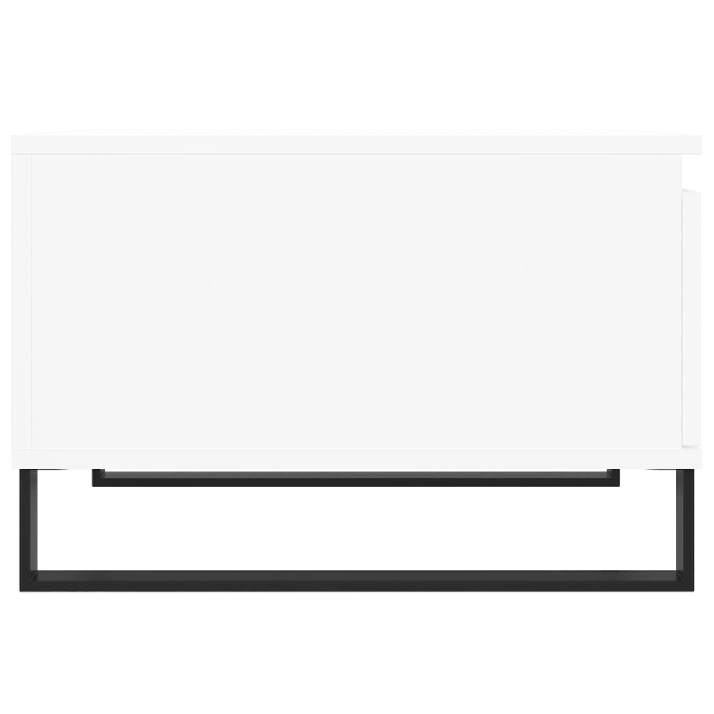 vidaXL Coffee Table White 55x55x36,5 cm Engineered Wood