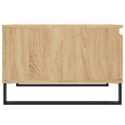 vidaXL Coffee Table Sonoma Oak 55x55x36,5 cm Engineered Wood