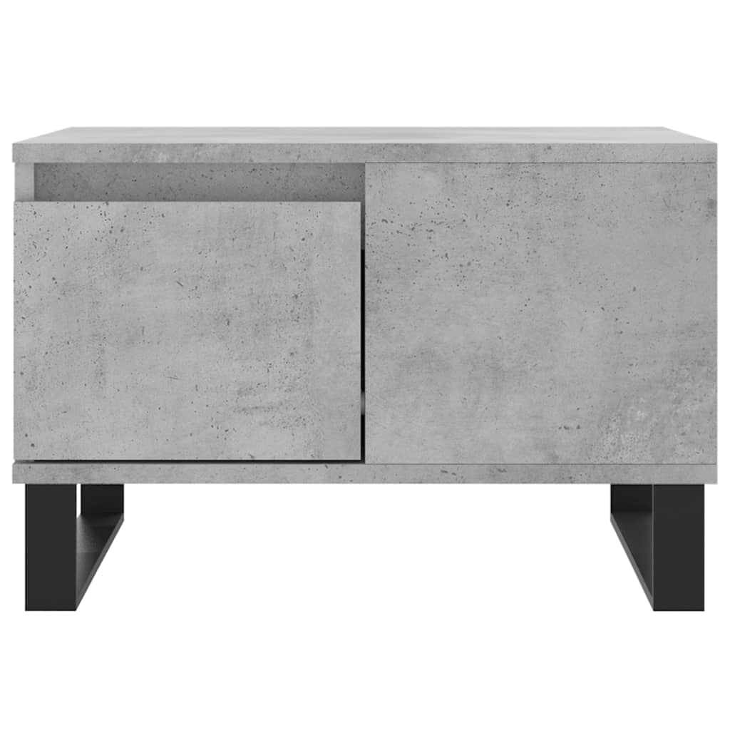 vidaXL Coffee Table Concrete Grey 55x55x36,5 cm Engineered Wood