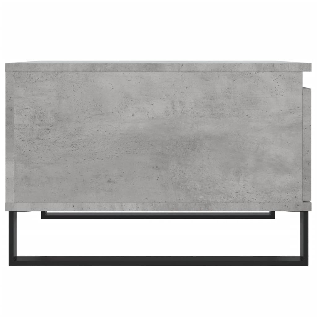 vidaXL Coffee Table Concrete Grey 55x55x36,5 cm Engineered Wood