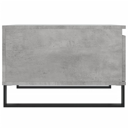 vidaXL Coffee Table Concrete Grey 55x55x36,5 cm Engineered Wood