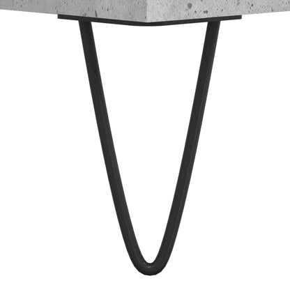 vidaXL Coffee Table Concrete Grey 80x80x36.5 cm Engineered Wood