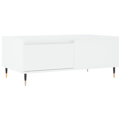 vidaXL Coffee Table White 90x50x36.5 cm Engineered Wood