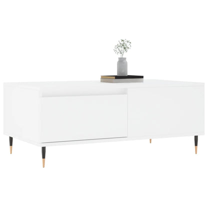 vidaXL Coffee Table White 90x50x36,5 cm Engineered Wood