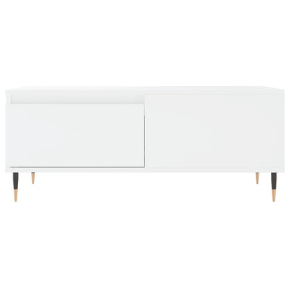 vidaXL Coffee Table White 90x50x36.5 cm Engineered Wood