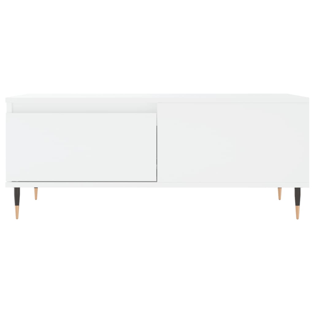 vidaXL Coffee Table White 90x50x36,5 cm Engineered Wood