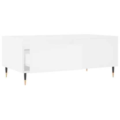 vidaXL Coffee Table White 90x50x36.5 cm Engineered Wood