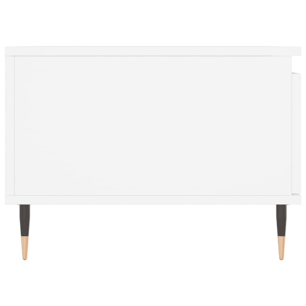 vidaXL Coffee Table White 90x50x36.5 cm Engineered Wood