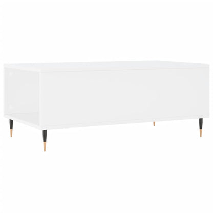 vidaXL Coffee Table White 90x50x36.5 cm Engineered Wood