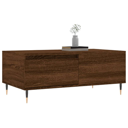 vidaXL Coffee Table Brown Oak 90x50x36.5 cm Engineered Wood