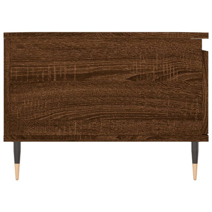 vidaXL Coffee Table Brown Oak 90x50x36.5 cm Engineered Wood