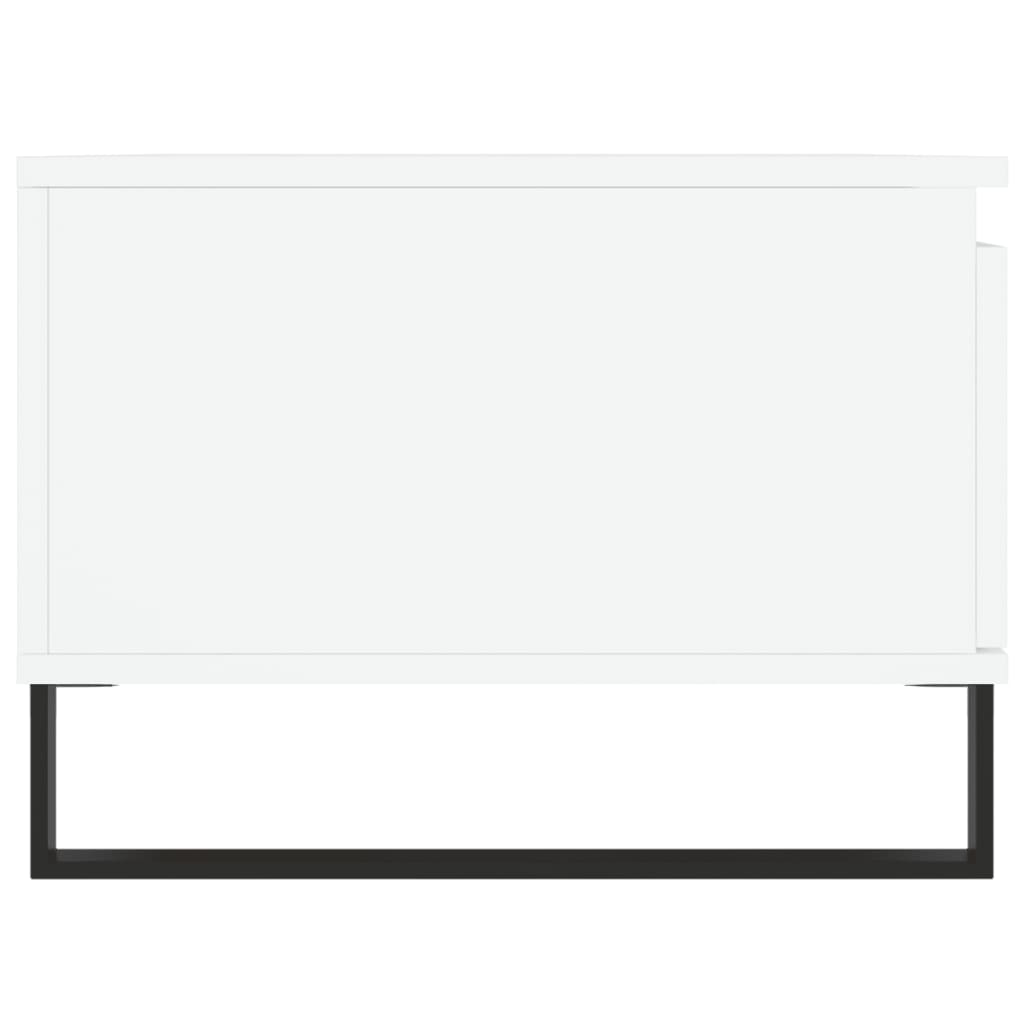 vidaXL Coffee Table White 90x50x36.5 cm Engineered Wood