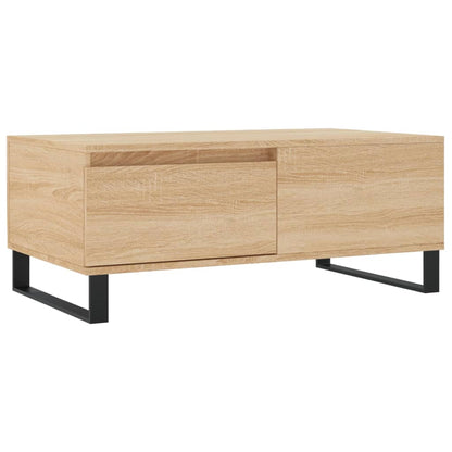 vidaXL Coffee Table Sonoma Oak 90x50x36,5 cm Engineered Wood