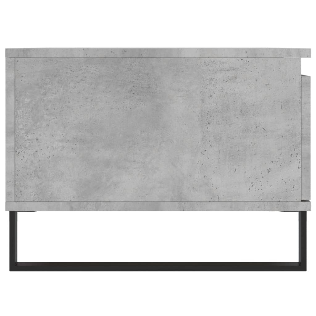 vidaXL Coffee Table Concrete Grey 90x50x36.5 cm Engineered Wood
