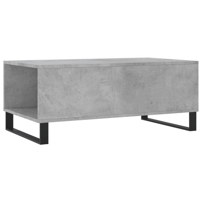 vidaXL Coffee Table Concrete Grey 90x50x36.5 cm Engineered Wood