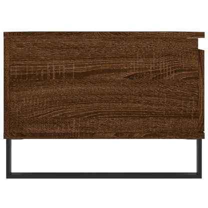 vidaXL Coffee Table Brown Oak 90x50x36.5 cm Engineered Wood