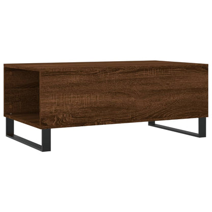 vidaXL Coffee Table Brown Oak 90x50x36.5 cm Engineered Wood