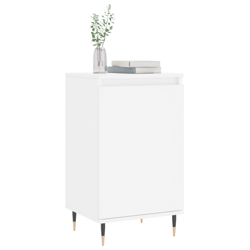 vidaXL Sideboards 2 pcs White 40x35x70 cm Engineered Wood