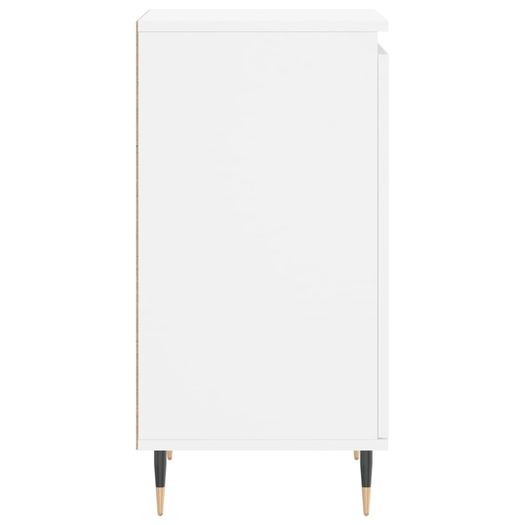 vidaXL Sideboards 2 pcs White 40x35x70 cm Engineered Wood