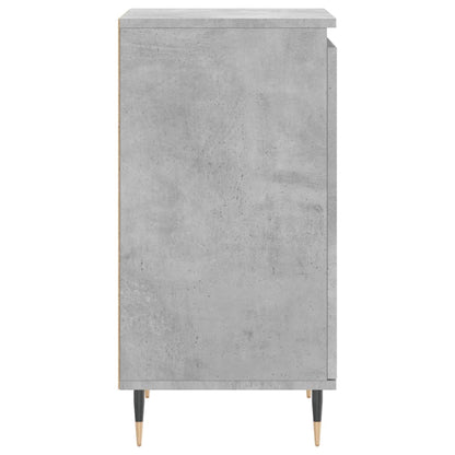 vidaXL Sideboards 2 pcs Concrete Grey 40x35x70 cm Engineered Wood