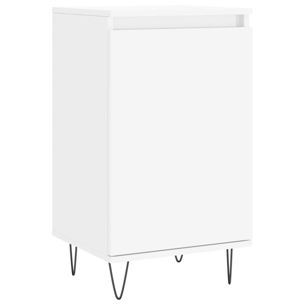 vidaXL Sideboards 2 pcs White 40x35x70 cm Engineered Wood
