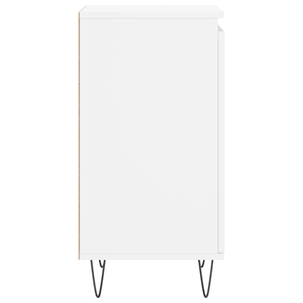 vidaXL Sideboards 2 pcs White 40x35x70 cm Engineered Wood